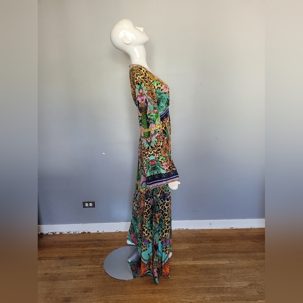 Camilla The Jungle Book Long Dress With Bell Sleeve, BNWT, Size M - Picture 7 of 12